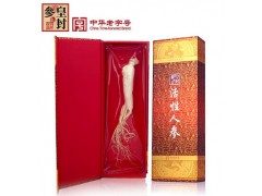 皇封活性有机人参 长白山人参礼盒特产超大人参正品特价 28g图1
