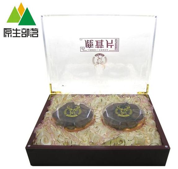 梅花鹿特级鹿茸片礼盒 鹿茸片正品 血片 鹿茸礼盒图2