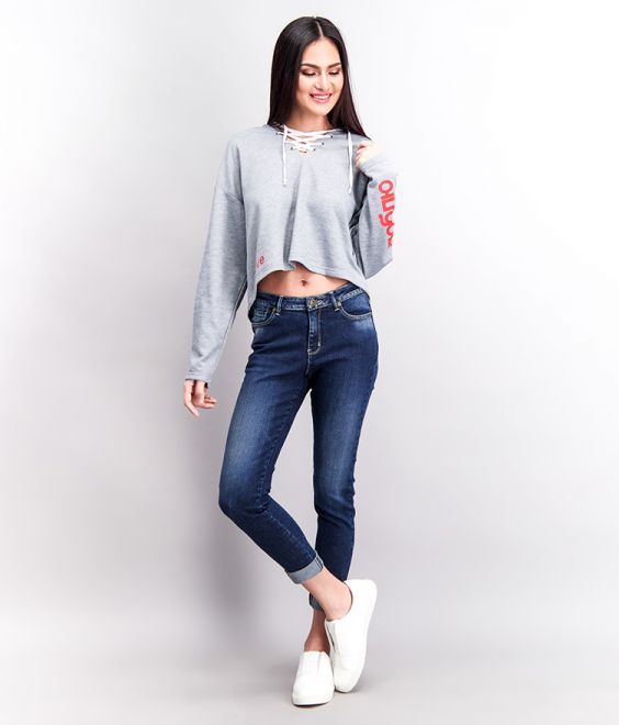 Cropped Hoodie图1