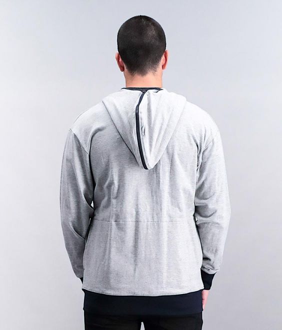 French Terry Zip Up Hoodie图3