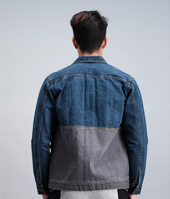 Two Tone Denim Jacket图3