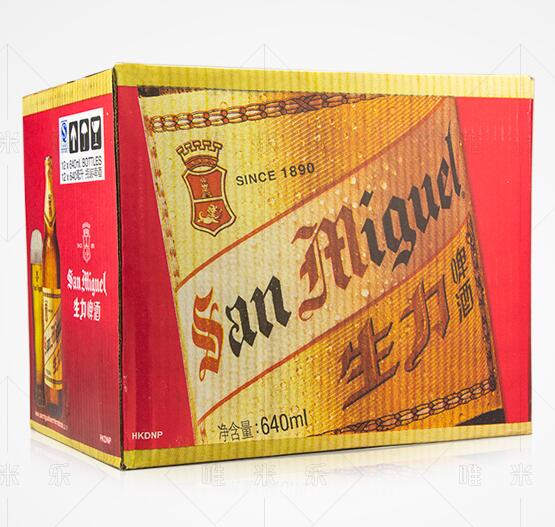 生力 San Miguel 生力啤酒640ml*12瓶 整箱图3