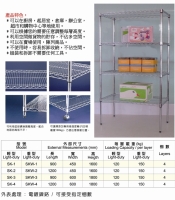 超市貨架規格表图2