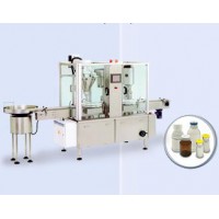 自動瓶裝粉末充填內塞鎖蓋機（微量型）
