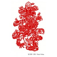 寿-剪纸