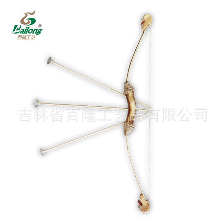 现货库存木质儿童玩具仿真弓箭吸盘无杀伤景区地摊热卖弓箭套装图2
