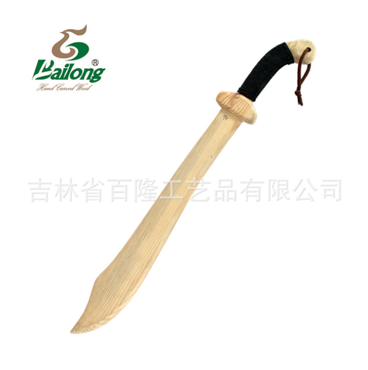 厂家定制工艺礼品木制刀剑儿童玩具仿真刀剑模型创意景区庙会刀剑图3
