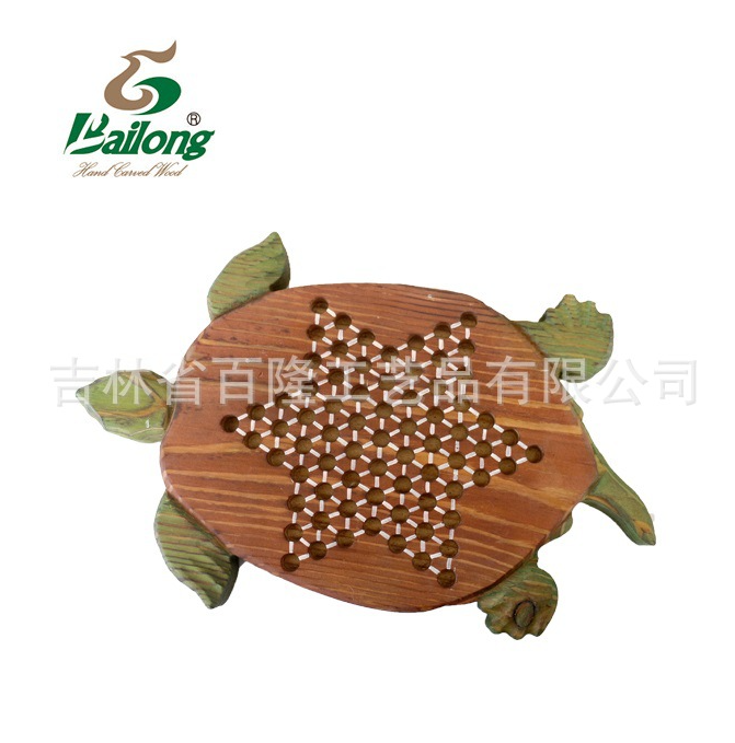 厂家直销景区庙会热卖木制手工雕刻儿童玩具棋盘棋盘模型工艺品图3