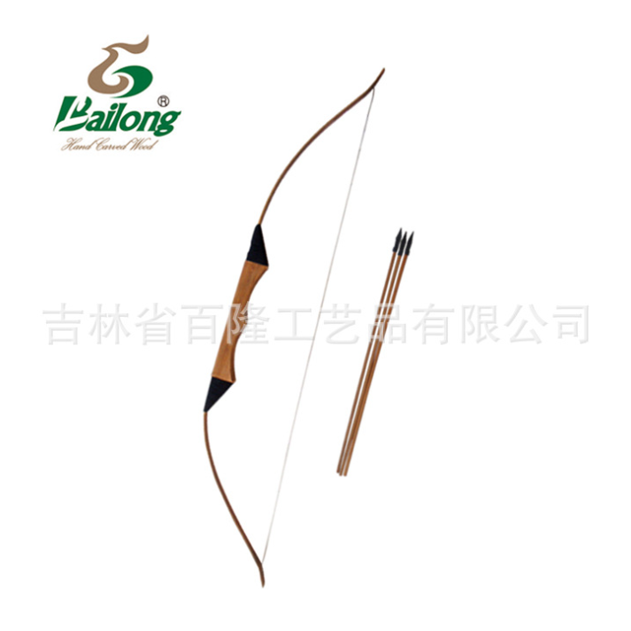 厂家定制木质儿童玩具仿真弓箭吸盘无杀伤力旅游景区热卖套装弓箭图2