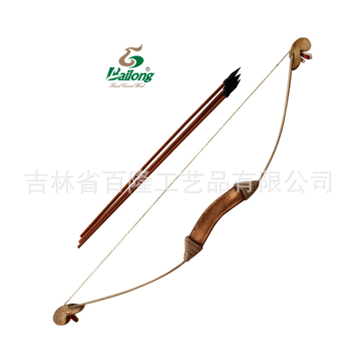 厂家定制木质儿童玩具仿真弓箭吸盘无杀伤力旅游景区热卖套装弓箭图3