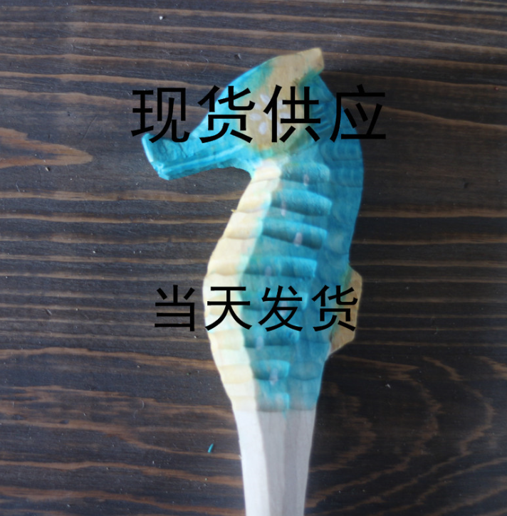 厂家定制创意木雕动物笔库存手工木头笔木质景区热卖圆珠木雕笔图3