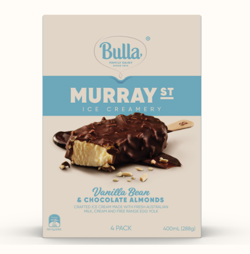 Bulla Murray Street冰淇淋4包图2