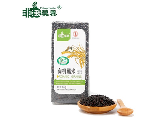非我莫黍 有机黑米真空包装400g 东北五谷杂粮粗粮图3