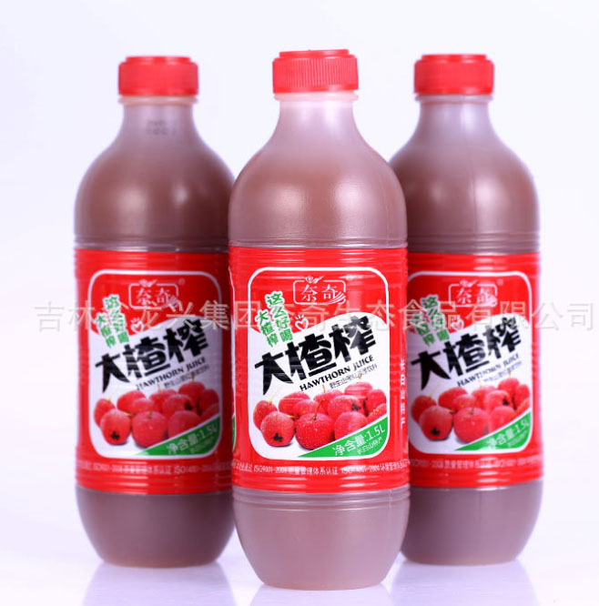 大楂榨山楂汁 绿色健康饮品 1.5L图3
