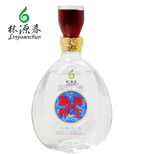 林源春双调蓝莓酒42%vol（VIP）500ml*6瓶图1