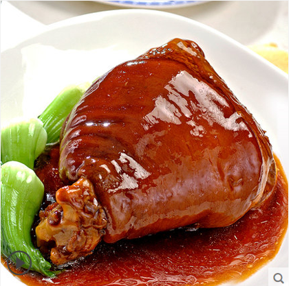 老杜猪肉猪肘子熟食即食红烧猪蹄蹄髈肉食上海特产下酒菜美食真空图3