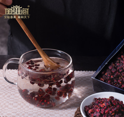 东北长白山五味子新鲜特干货级生颗粒配枸杞泡茶泡酒料250g图3