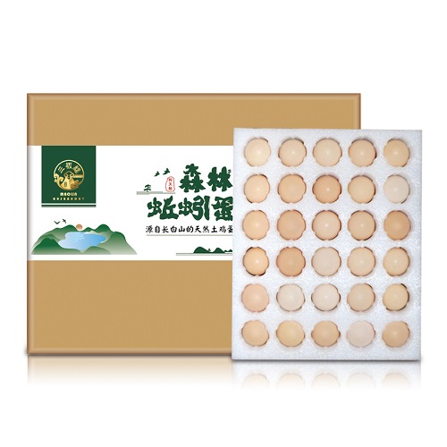 三板福森林蚯蚓土鸡蛋30枚快递装（防震珍珠棉）图3