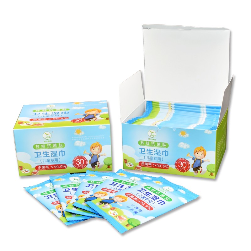 林蛙抗菌肽卫生湿巾（儿童专用）图2