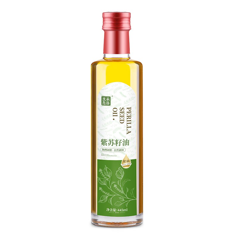 禾洛生息紫苏籽油445毫升纯物理压榨无任何添加剂图2