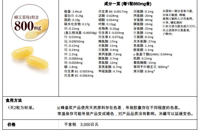 黄金颗粒蜂王浆图2